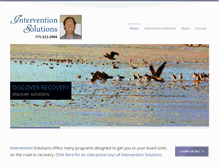 Tablet Screenshot of interventionsolutions.com